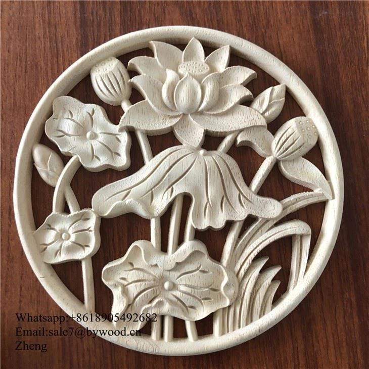 Woos Rosettes Wooden Appliques